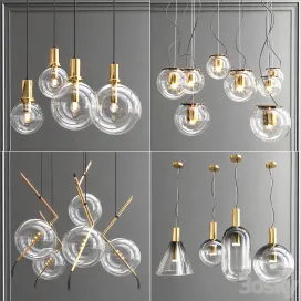 Collection Glass Bole Pendants